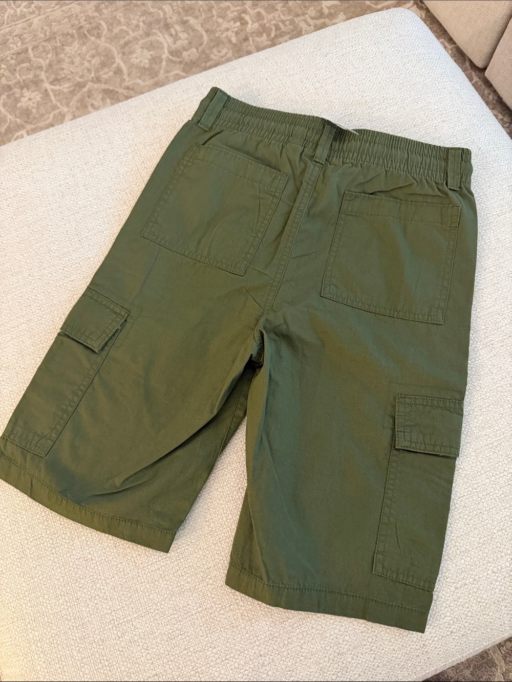 The Children's Place Olive Green Cargo Shorts - Picture 5 of 5